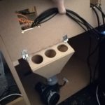 Air distributor for my ventilation system in my A320 home cockpit flight simulator